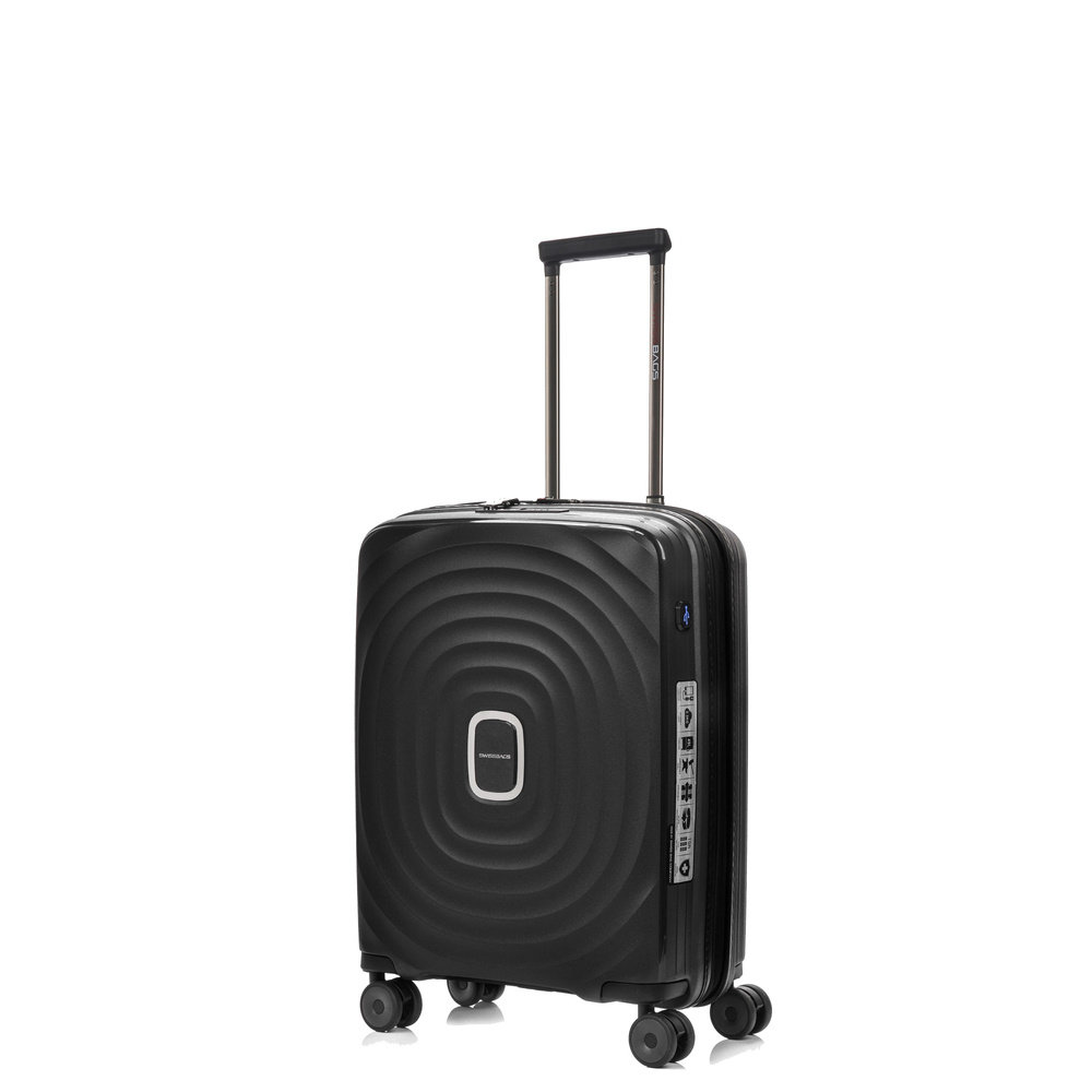 Walizka Kabinowa SwissBags Echo 55cm Czarna