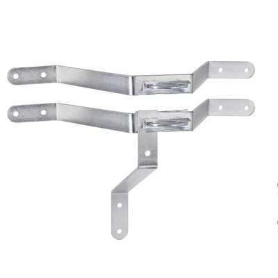 Uchwyt masztu 250mm z cybantami M8 stal ocynk