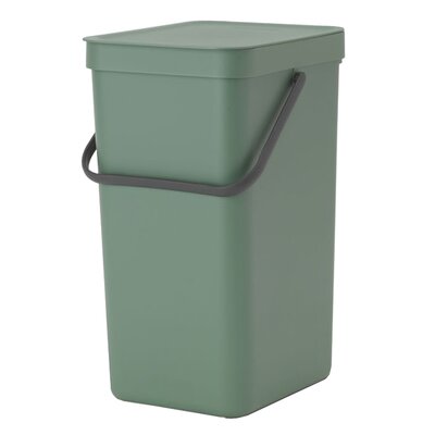 Brabantia Nowości Kosz kuchenny na śmieci 16l Sort&Go zielony 129827 129827