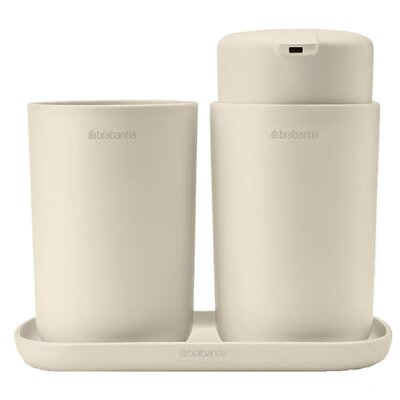 Brabantia 223402 - renew - zestaw akcesoriów łazienkowych - soft beige kod: 22 34 02