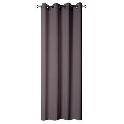 Zasłona Oxford 140 x 260 cm ciemny szary