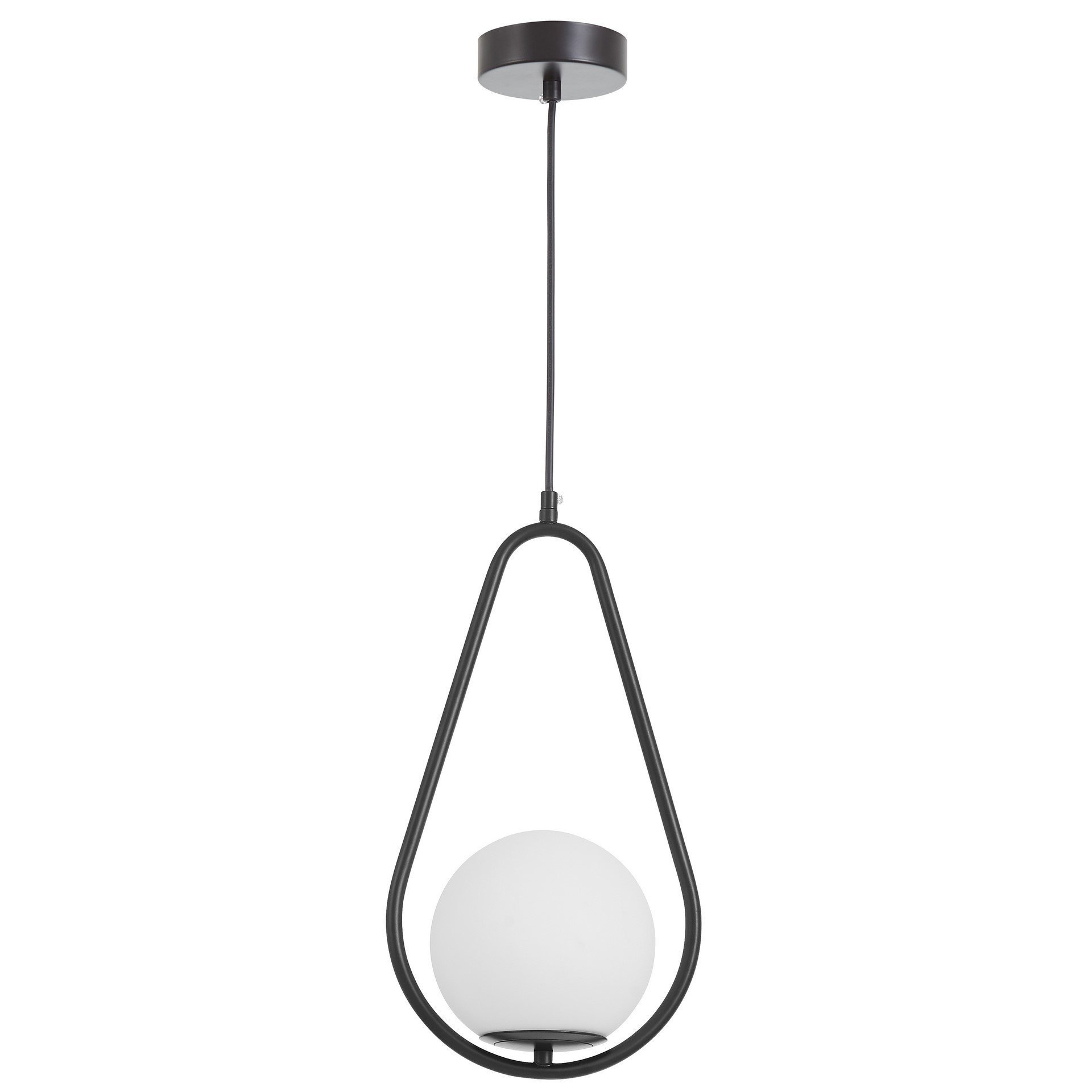 NOWOCZESNA LAMPA WISZĄCA CZARNA VERO 1C