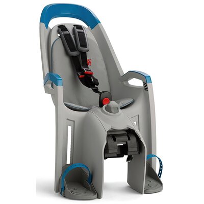 Fotelik rowerowy HAMAX Amaze Tylny Bagażnik Szaro-niebieski