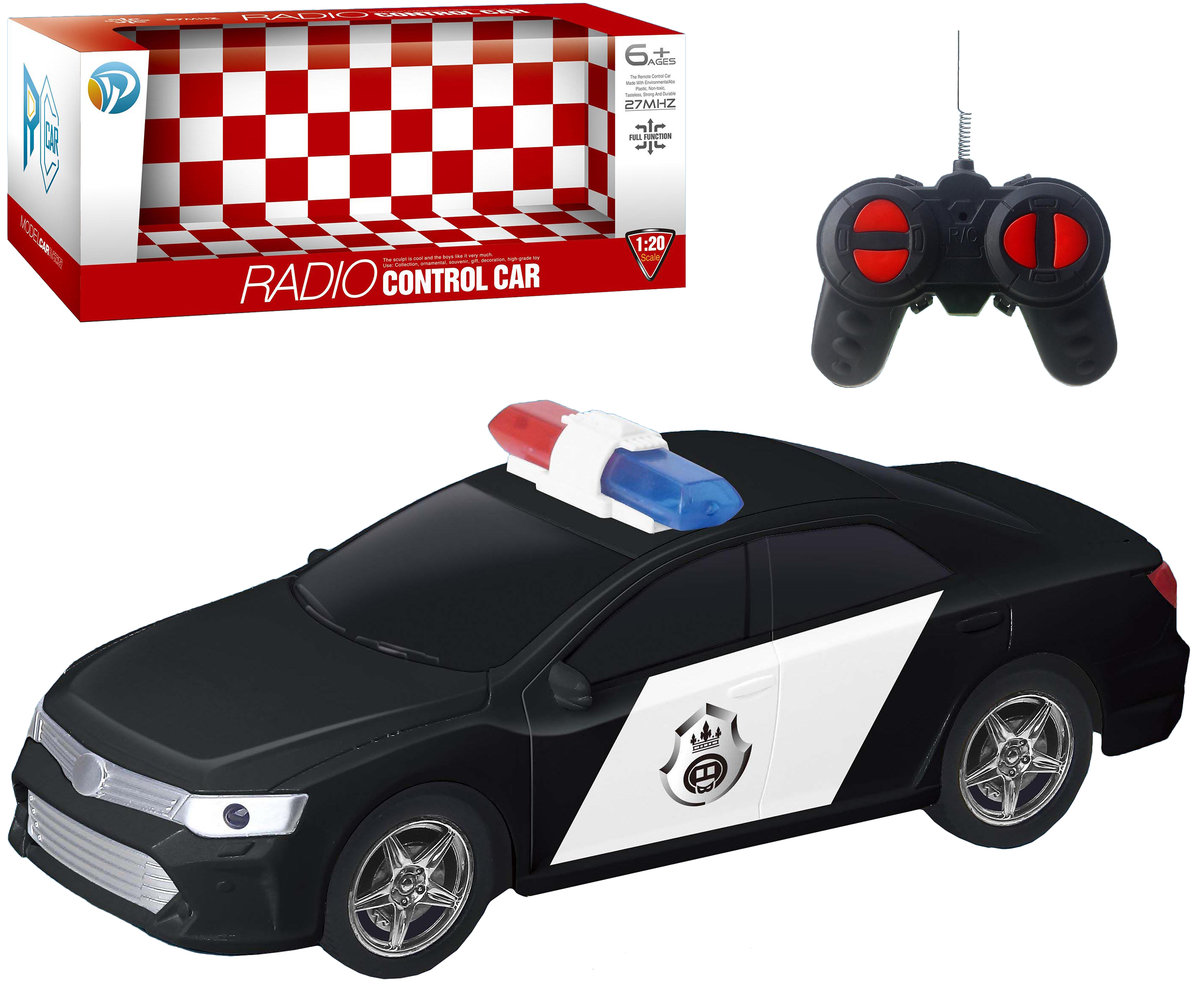 AUTO POLICYJNE NA RADIO ZABAWKA DLA DZIECI