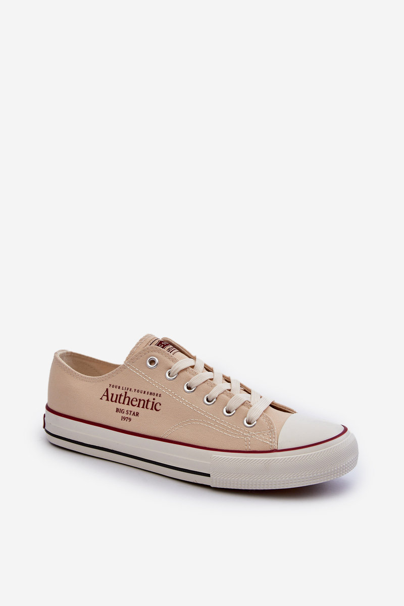 Trampki Męskie Big Star NN174058 Beżowe-45