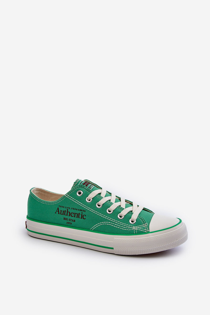 Trampki Męskie Big Star NN174062 Zielone-42