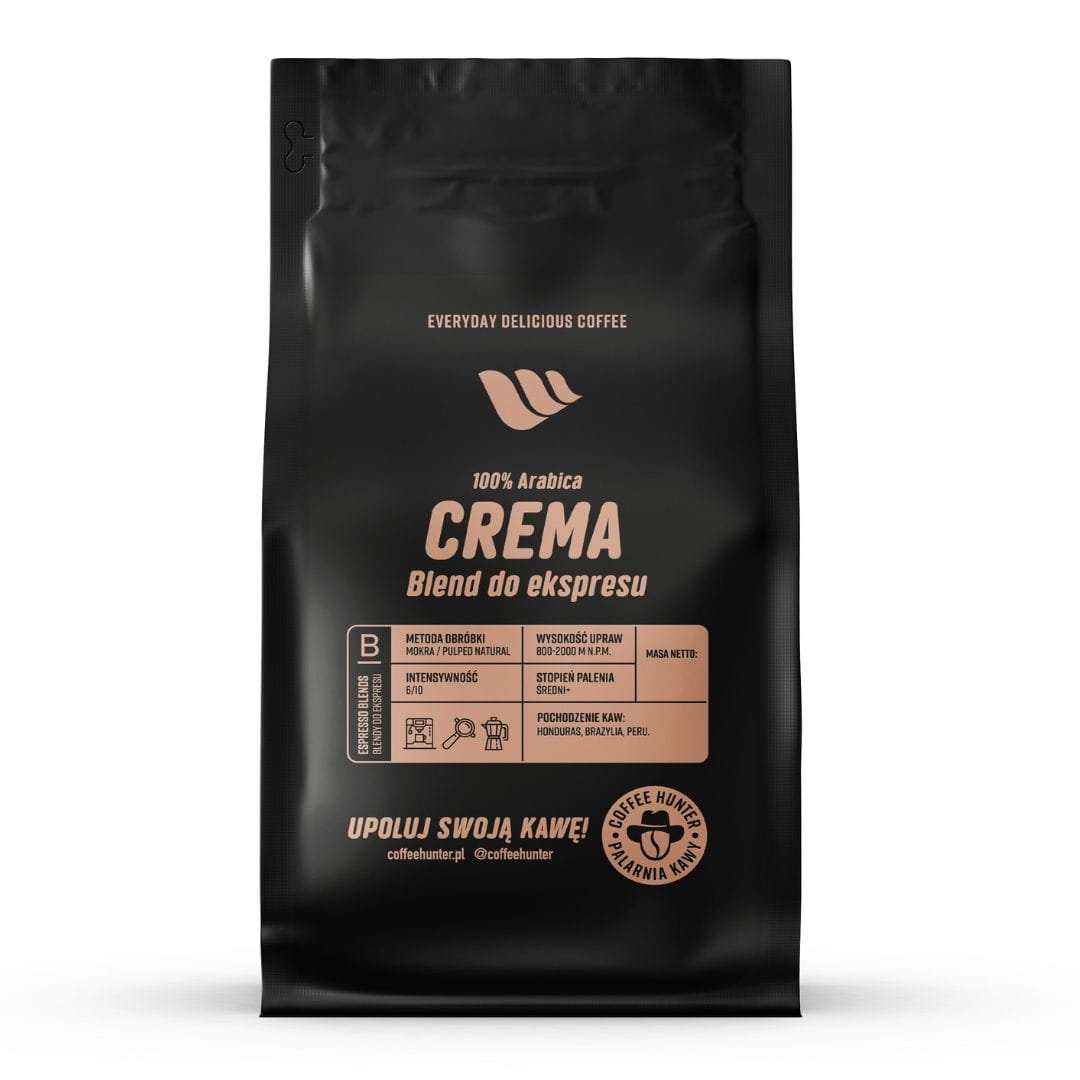 Crema Blend KAWA ZIARNISTA - 3 x 1 kg