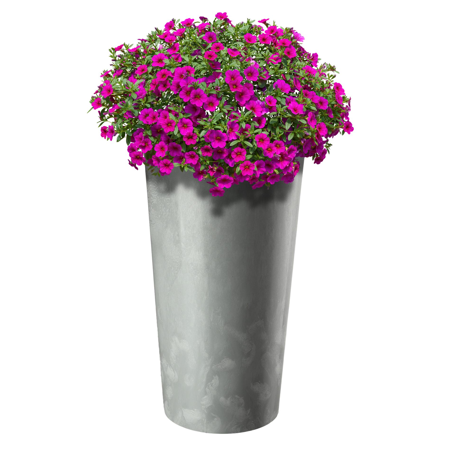 Doniczka na kwiaty Merag 26cm szary beton