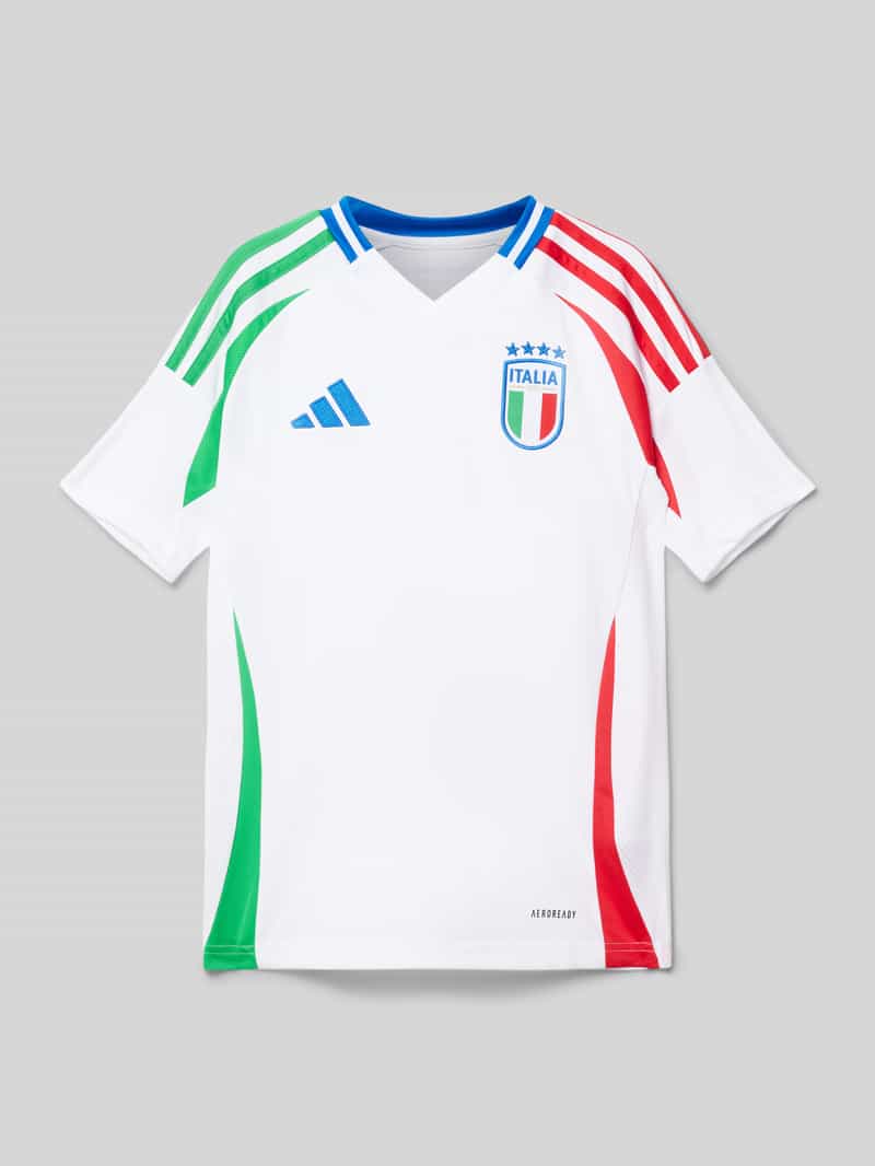 T-shirt z nadrukiem z logo model ‘FIGC’