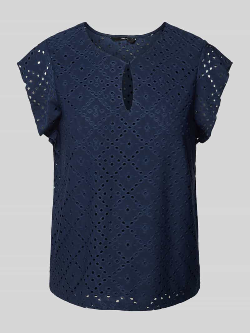 T-shirt z haftem angielskim model ‘TASSA’