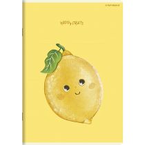 Zeszyt Top 2000 Fruits A5 kratka, 70g 16 kartek