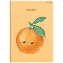 Zeszyt Top 2000 Fruits A5 kratka, 70g 32 kartki