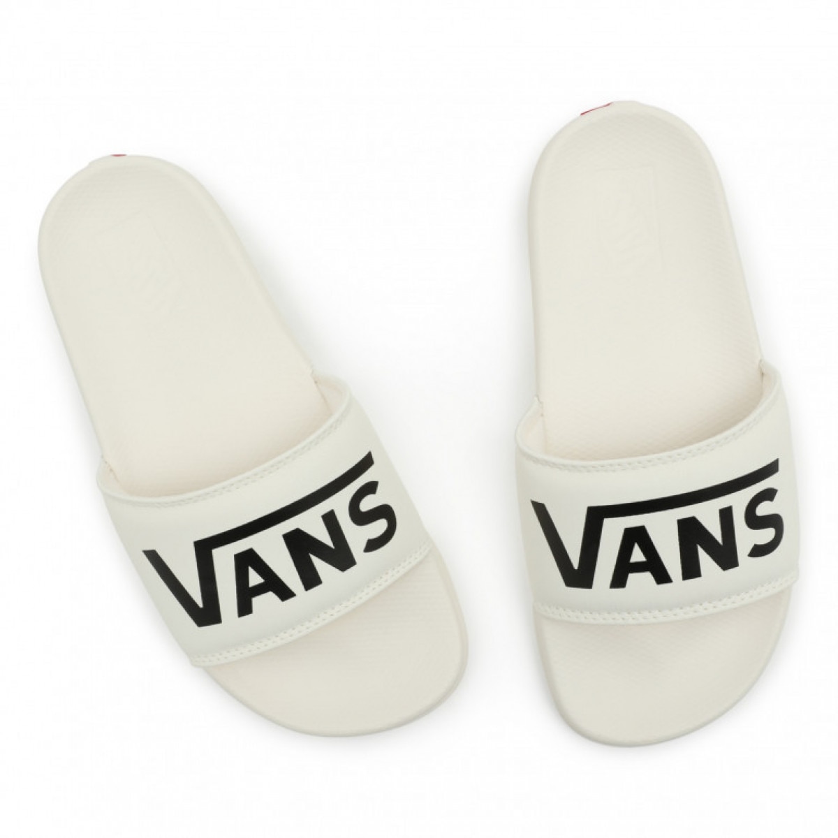 Damskie klapki Vans La Costa Slide-On - białe - VANS