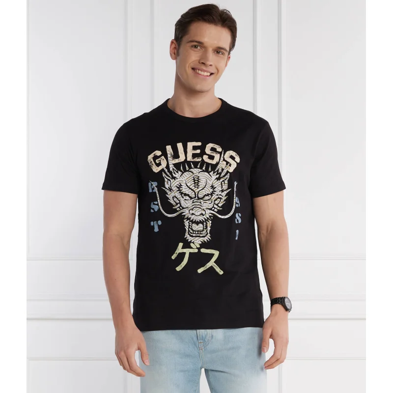 GUESS T-shirt DRAGON | Regular Fit