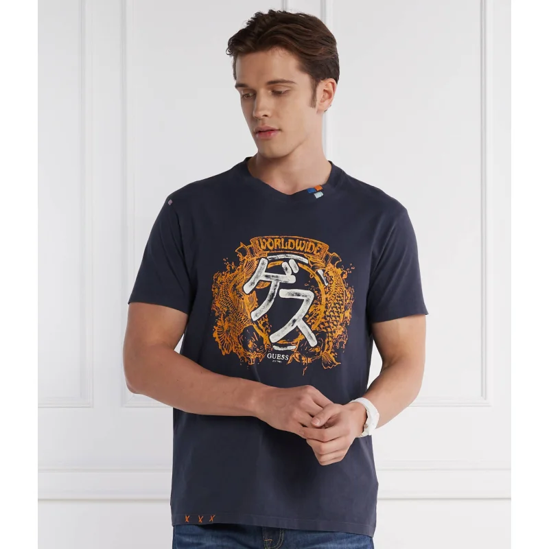 GUESS T-shirt JAPANESE IDEOG | Regular Fit