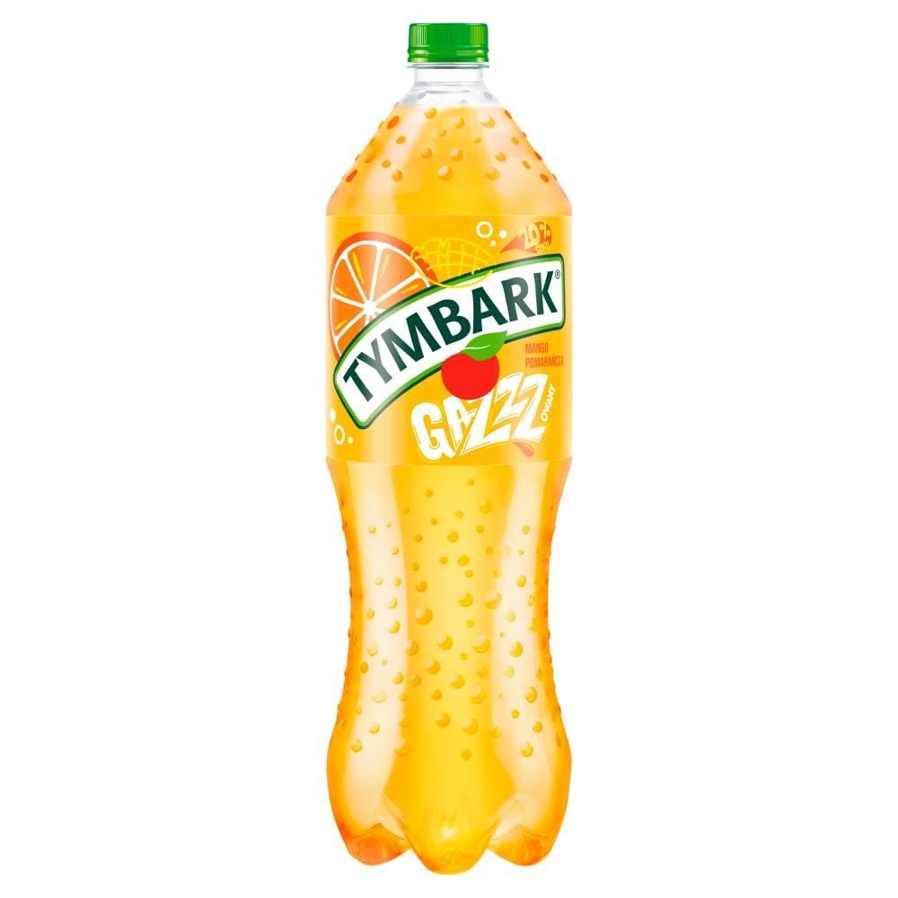 Tymbark Gazzzowany Napój gazowany mango pomarańcza 1,5 l