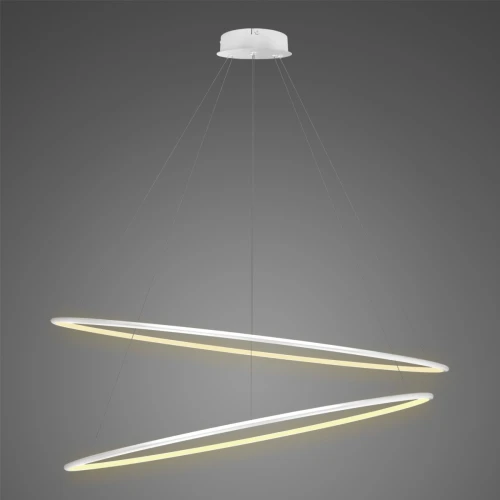 Lampa Ledowe Okręgi No. 2 Φ120 cm in 3k biała ściemnialna Altavola Design