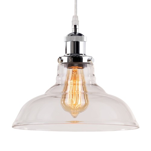 NEW YORK LOFT NO. 3 CH - Szklana lampa wisząca Altavola Design