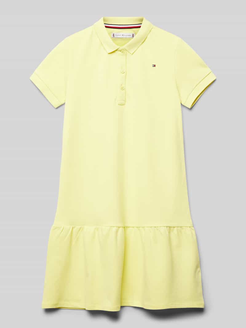 Sukienka z wyhaftowanym logo model ‘ESSENTIAL’