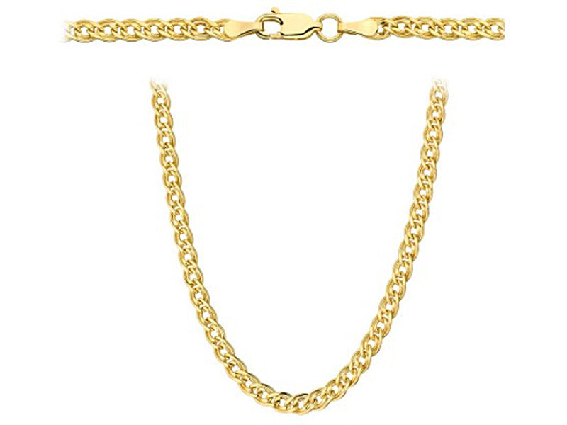 Złoty Łańcuszek 585 Splot Mona Lisa 50Cm Prezent 5,8G