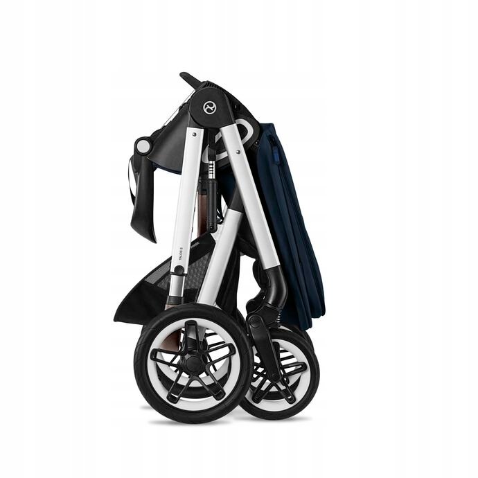Cybex Talos S Lux 2.0 Silver Ocean Blue - wózek spacerowy