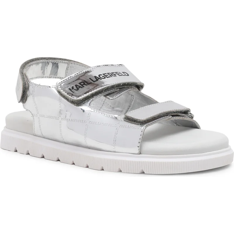 Karl Lagerfeld Kids Sandały | z dodatkiem skóry