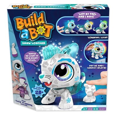 Goliath, Build a Bot Snow Leopard Light, Zbuduj Bota Pantera Śnieżna ze światłem
