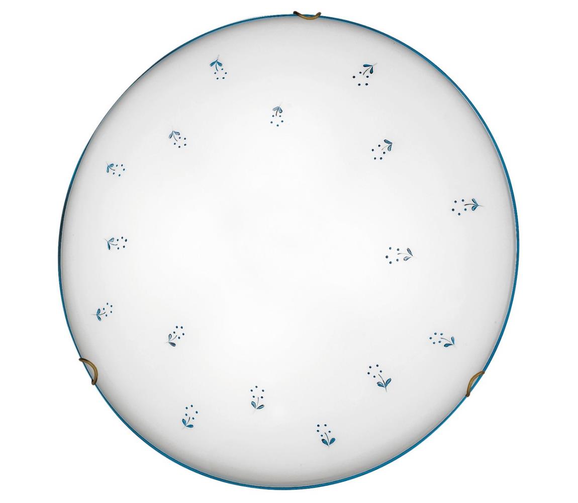 Kolarz 731.13.4.17 - Lampa sufitowa NONNA 3xE27/60W/230V śr. 50 cm niebieska