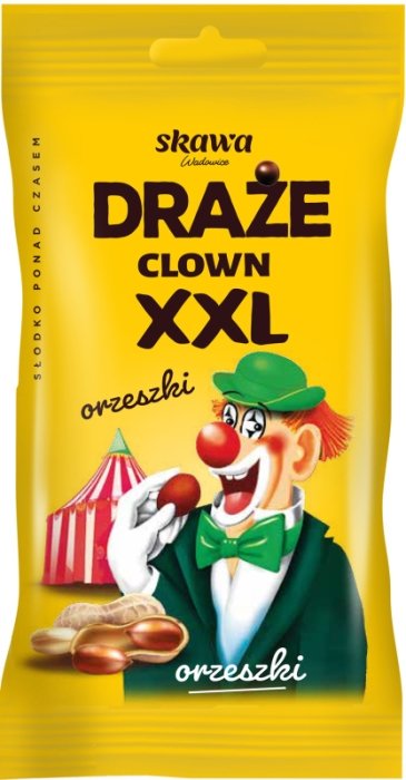 Draże orzeszki Clown XXL Skawa 130 g