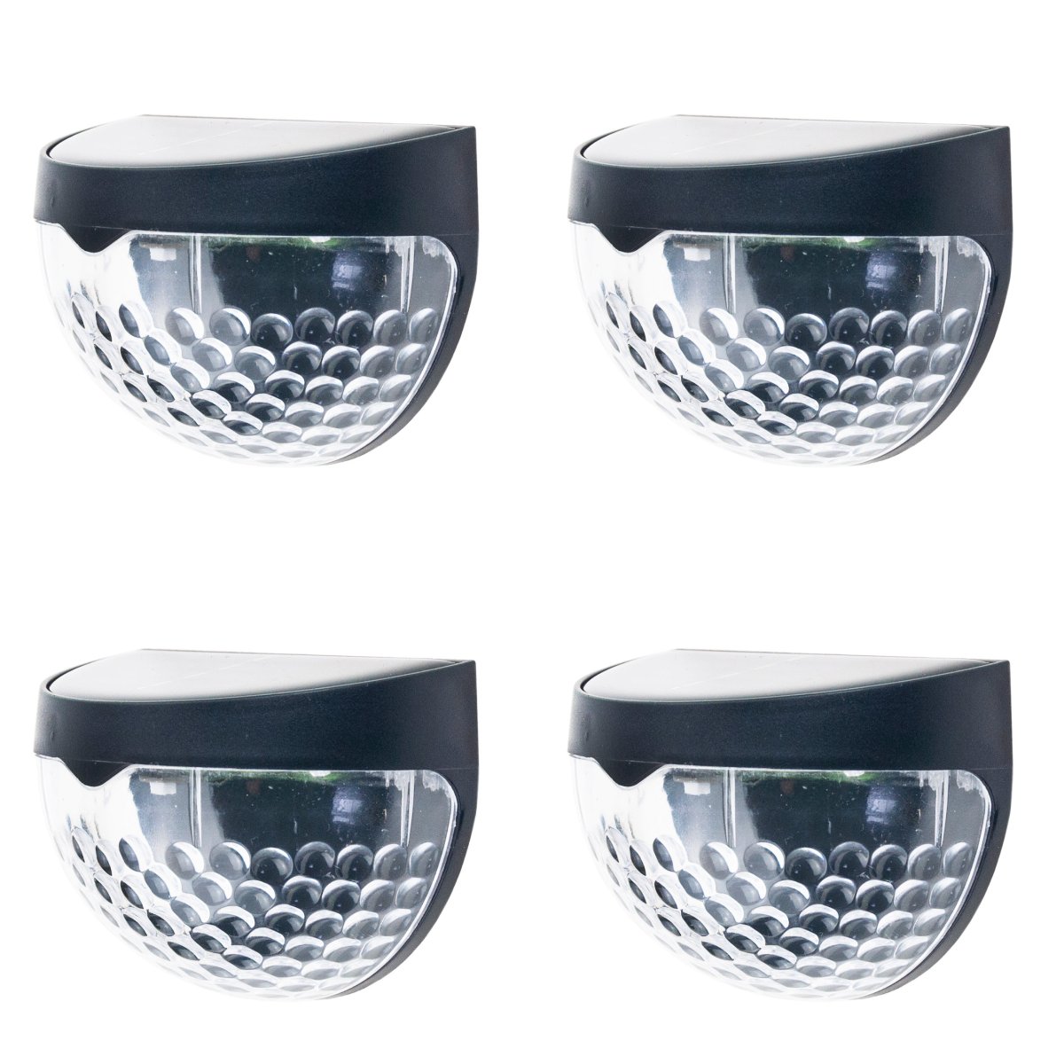 LAMPA SOLARNA LED 4SZT./KPL LATARNIA KINKIET ŚCIENNY Z CZUJNIKIEM ZMIERZCHU