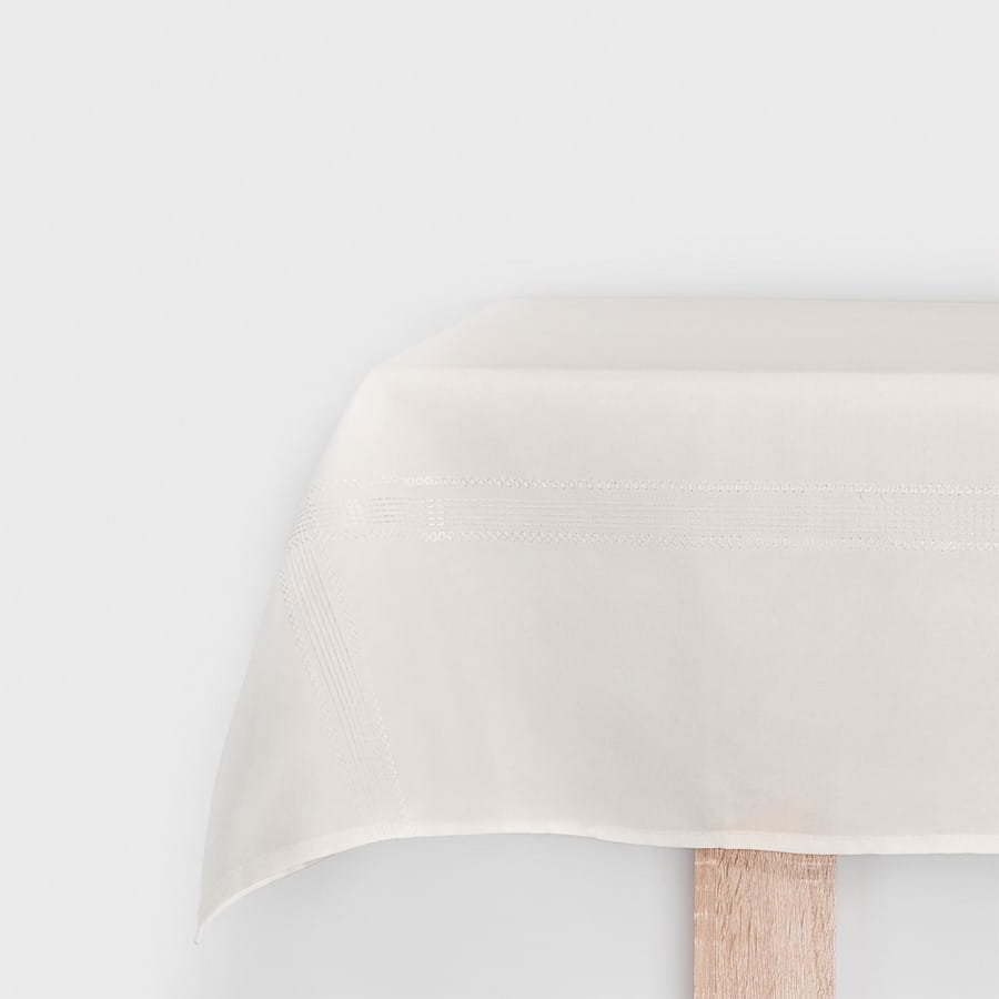 Bieżnik dekoracyjny na stół 40x140 Katie ivory-ivory