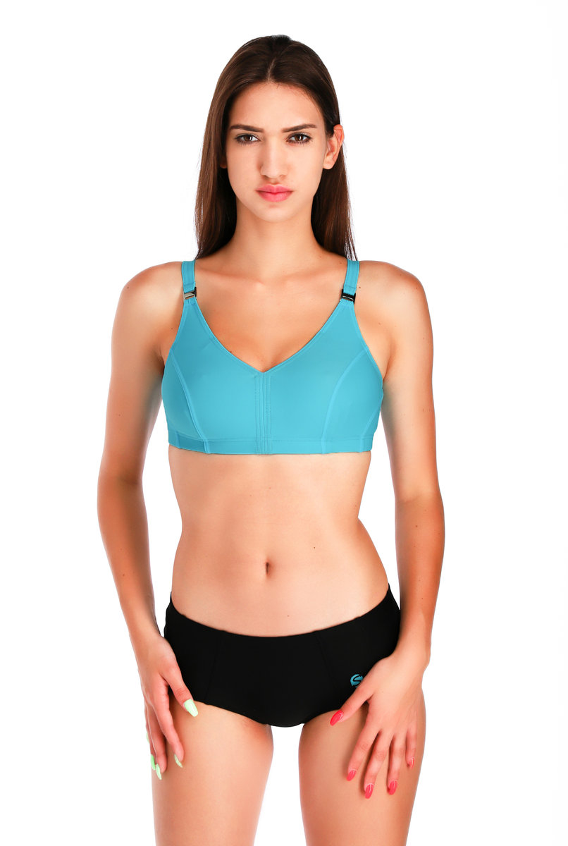 SPIN TOP SPORTOWY KĄPIELOWY TURKUSOWY S-0300-0328-4-S