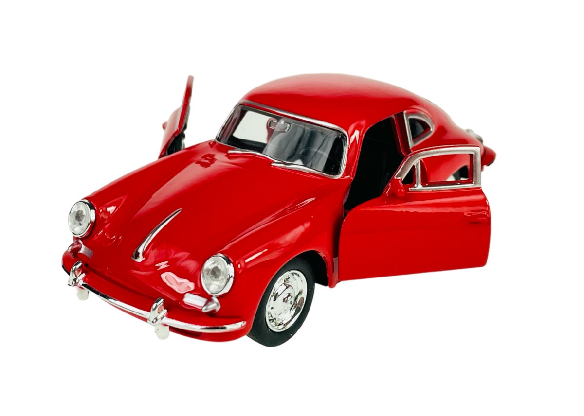 WELLY OLD TIMER PORSCHE 356 B CZERWONY 1:34 SAMOCHÓD NOWY METALOWY MODEL