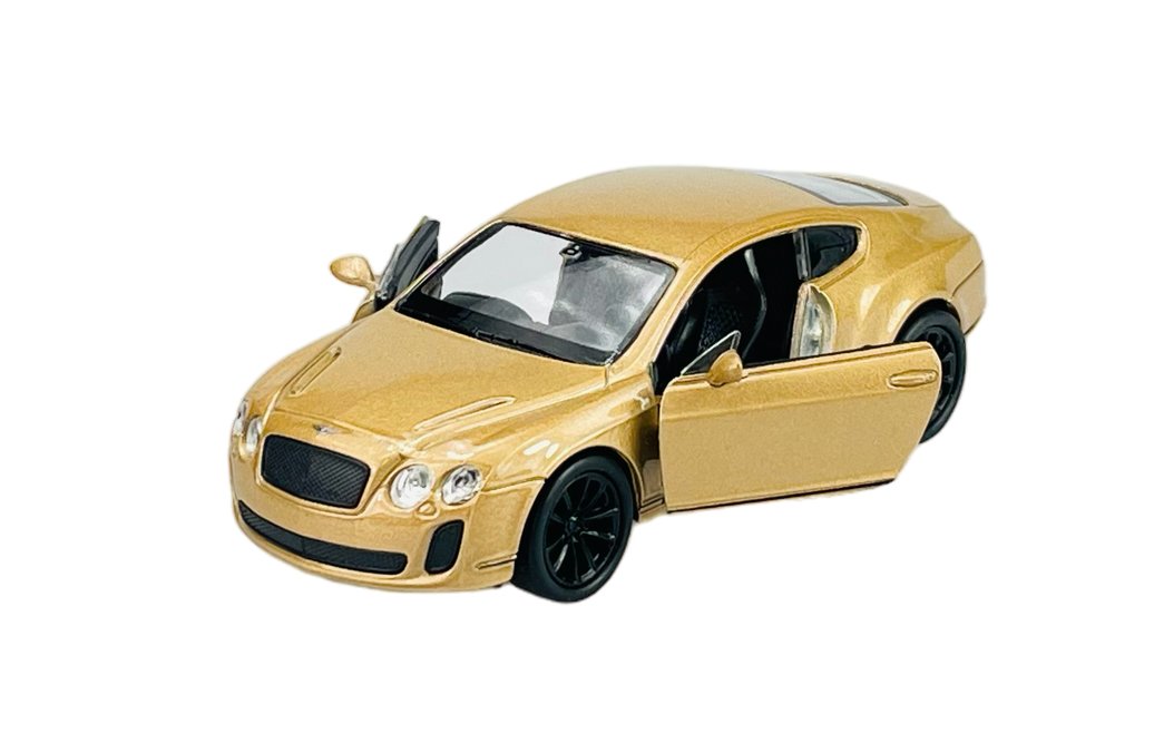 WELLY BENTLEY CONTINENTAL SUPERSPORTS ZŁOTY 1:34 SAMOCHÓD NOWY METALOWY MODEL
