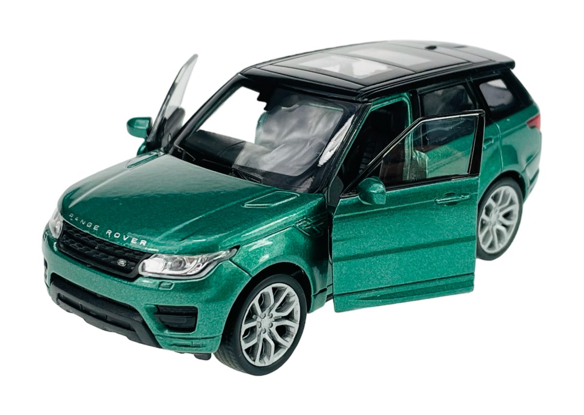 WELLY RANGE ROVER SPORT ZIELONY 1:34 SAMOCHÓD NOWY METALOWY MODEL