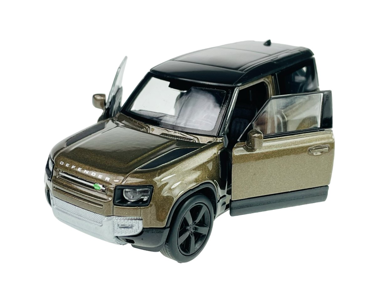 WELLY 2020 LAND ROVER DEFENDER BRĄZOWY 1:34 SAMOCHÓD NOWY METALOWY MODEL