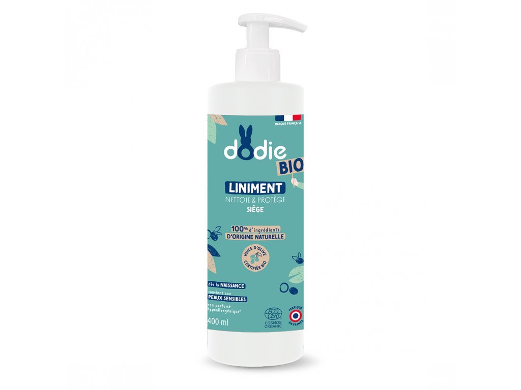 DODIE MLECZKO OCZYSZCZAJĄCE DO PUPY 400 ML