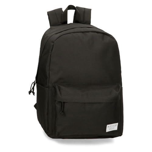 Movom Always on The Move Plecak szkolny adaptacyjny do wózka Czarny 31,5x45x15 cm Poliester 21,26L, Czarny (Black), Plecak szkolny z możliwością dostosowania do wózka