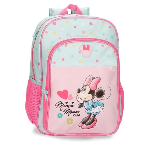 Joumma Disney Minnie Imagine Plecak szkolny Różowy 30x40x12 cm Poliester 15,6L, Różowy kolor, plecak szkolny