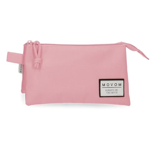 Movom Always on The Move Triple Case, Różowy kolor, Potrójne etui