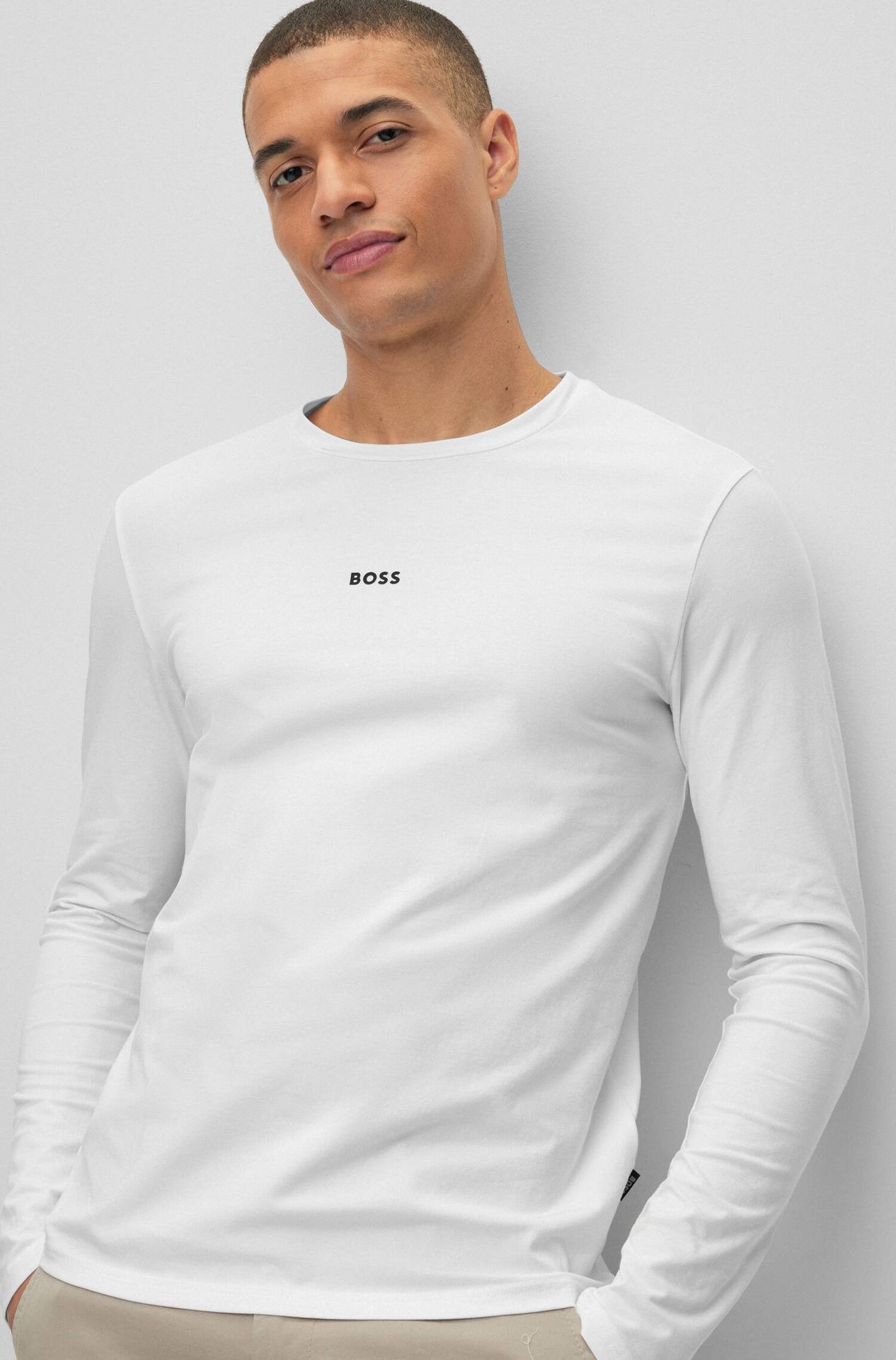 BOSS ORANGE Longsleeve TChark Regular Fit