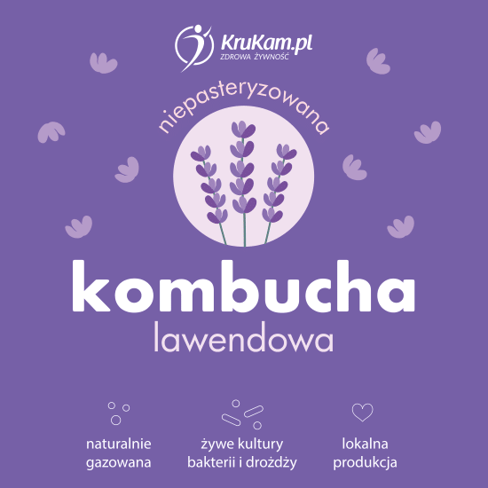 Kombucha lawendowa 500ml