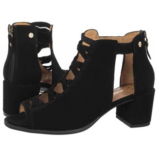 Sandały Czarne 06456-01/00-5 (MA1203-a) Maciejka