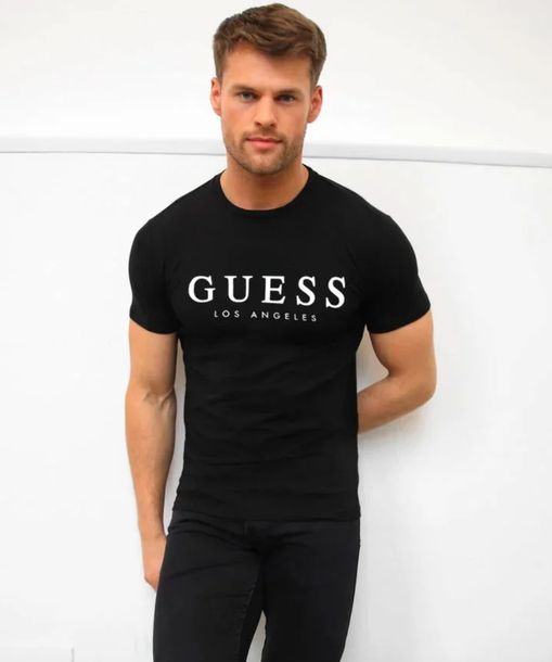 Koszulka męska Guess Los Angeles, T-SHIRT DLA MĘŻCZYZNY,  r. XL