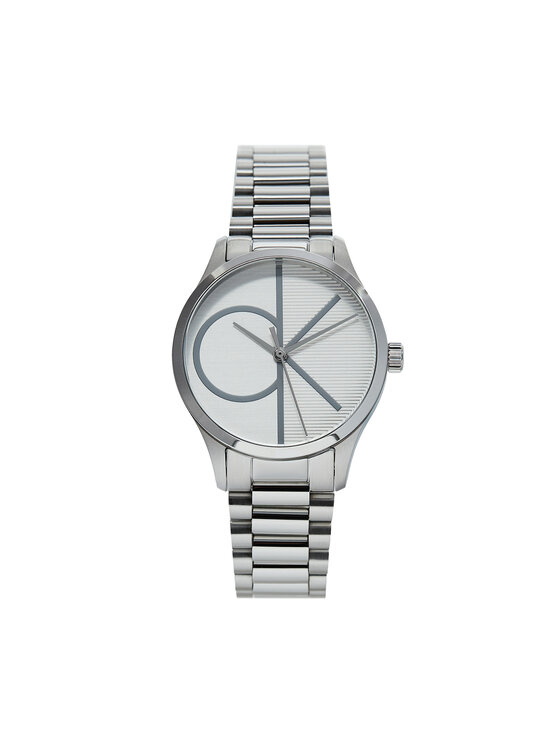 Calvin Klein Zegarek Iconic 25200345 Srebrny