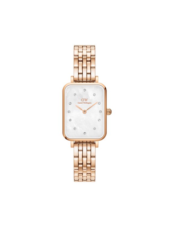 Daniel Wellington Zegarek Quadro DW00100620 Złoty