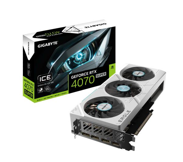 Gigabyte GeForce RTX 4070 Super EAGLE OC ICE 12GB GDDR6X 192bit DLSS 3