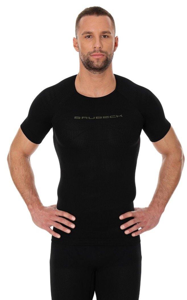 Brubeck, T-shirt termoaktywny męski z krótkim rękawem, Bike 3D Pro, rozmiar S