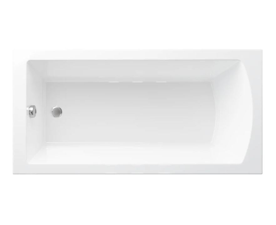 Polimat Wanna do zabudowy Tola 150x75 cm prostokątna biały 00601