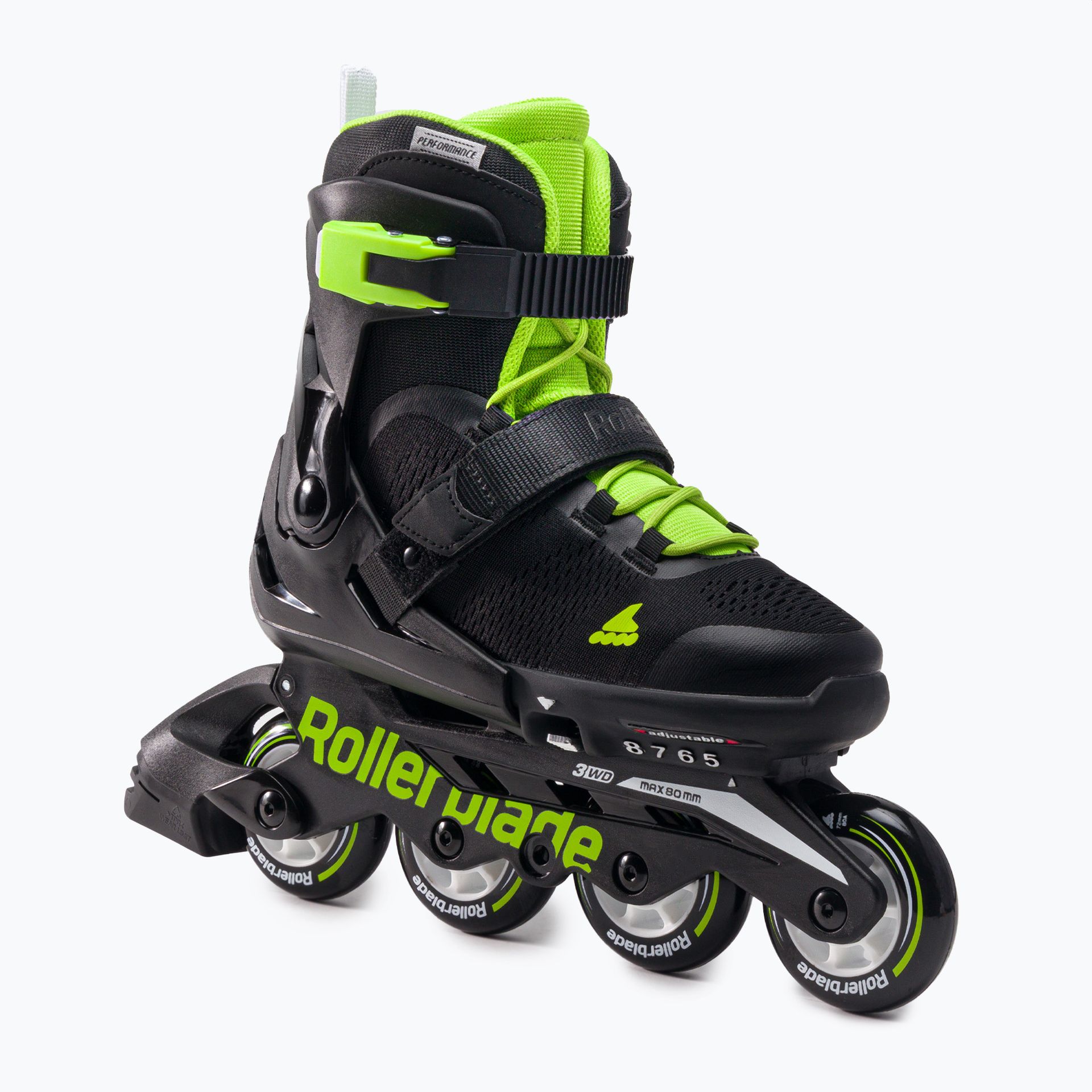 Rolki dziecięce Rollerblade Microblade black/green